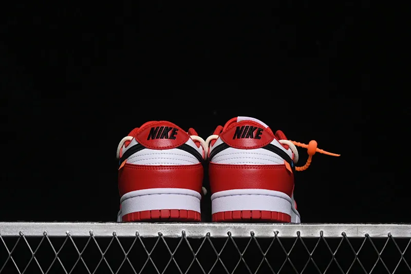 All categories Nk SB Dunk Series Nk SB Dunk Low High-end customized low-top sneakers Nike SB Dunk Low white black red strap low-top casual sneakers DD1391-602
